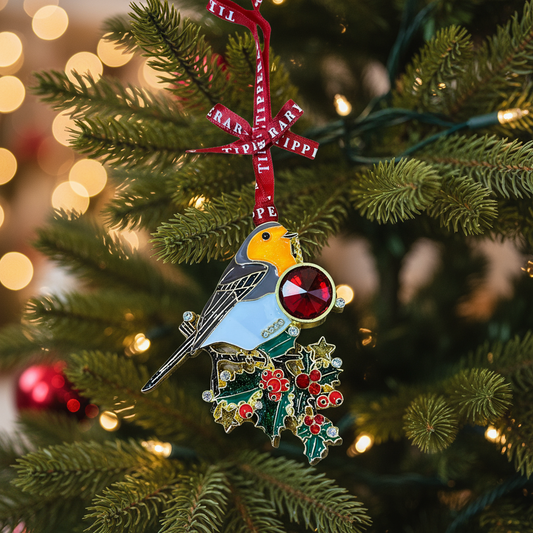 Gem Robin Christmas Decoration