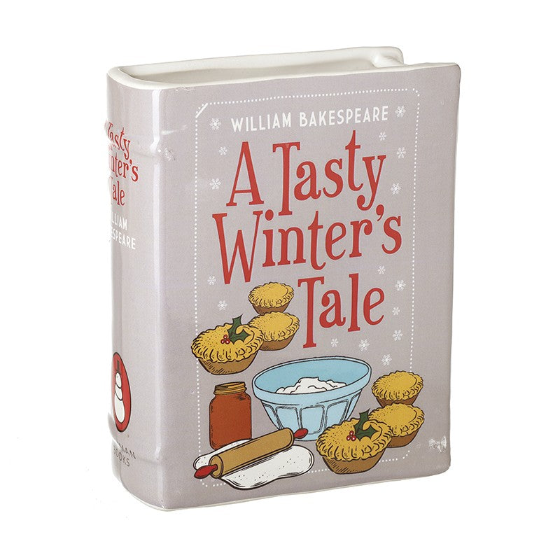 A Tasty Winter's Tale Cookbook Christmas Vase