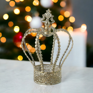 Decorative Gold Metal Crown