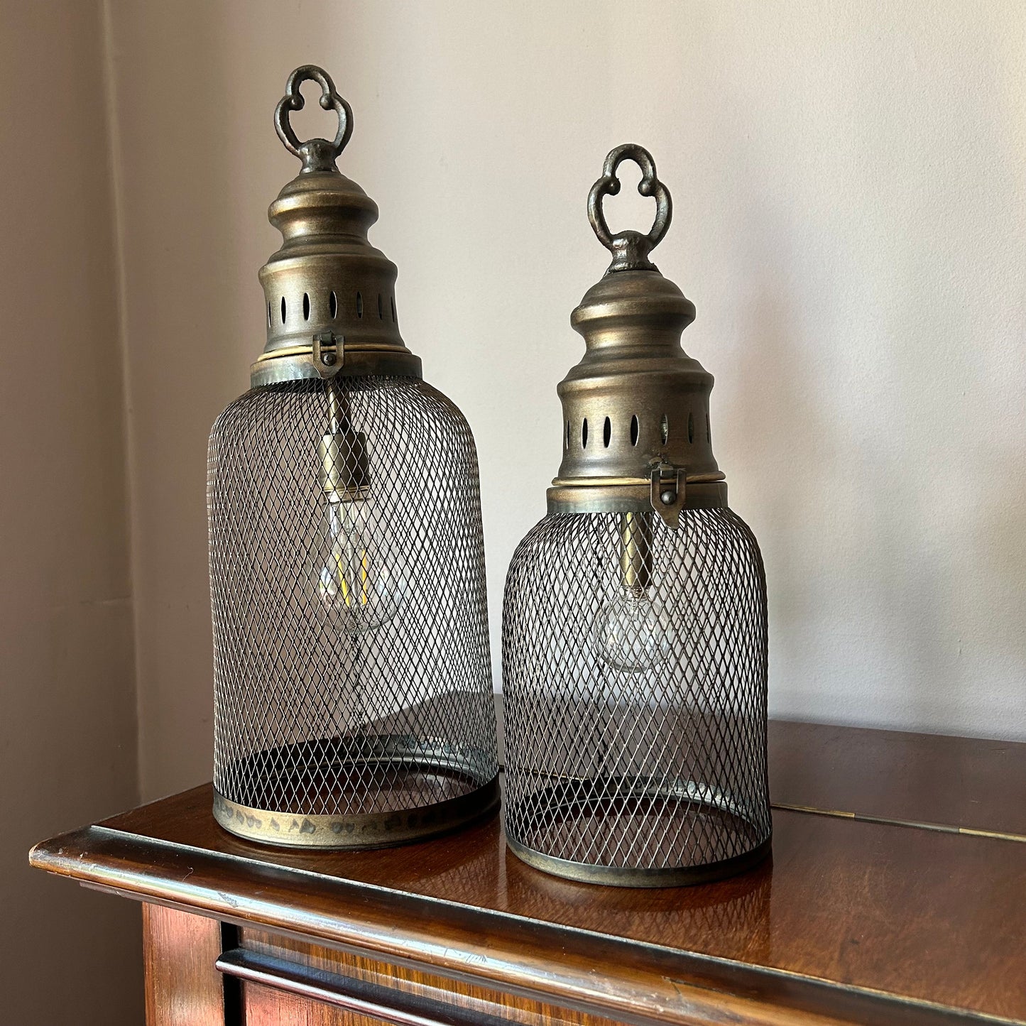 Mesh Metal Lantern 34.5cm