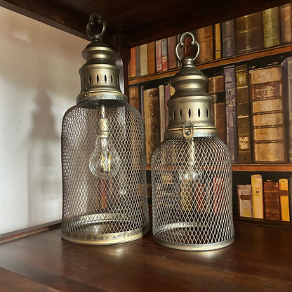 Mesh Metal Lantern 34.5cm
