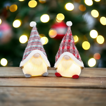 Load image into Gallery viewer, Lit Sitting Christmas Gnome Gonk 35cm
