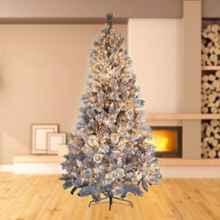 Load image into Gallery viewer, Premier TreeBrights 1000 Vintage Gold LED String Lights Clear Cable
