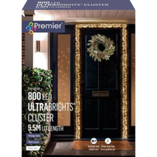 Load image into Gallery viewer, Premier 800 Vintage Gold LED Ultrabright Cluster Lights
