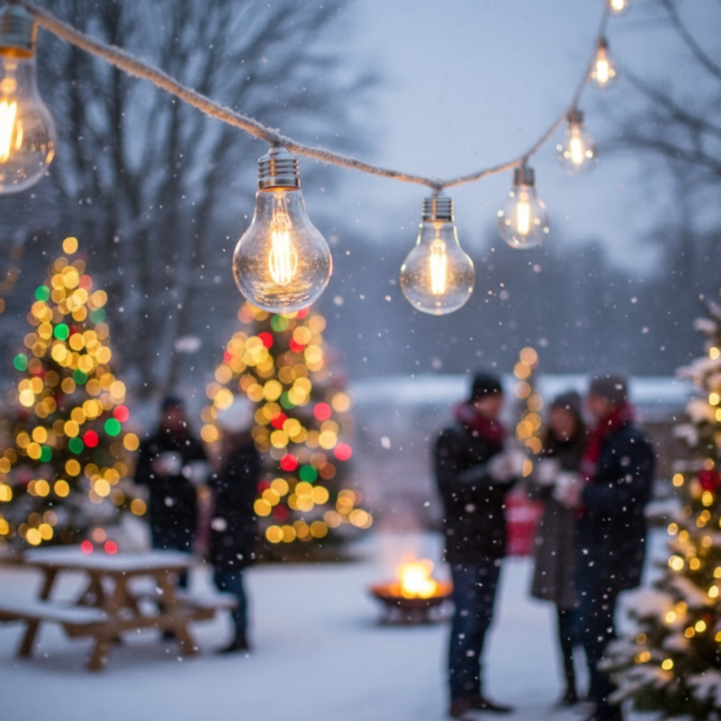 Premier 10 Bulb Jute Rope Party Lights