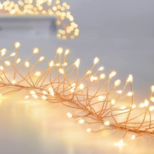 Load image into Gallery viewer, Premier Ultrabright 5.4m Garland Pin Wire with Large Warm White LEDs

