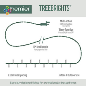 Premier 5000 Warm White LED Treebrights String Lights