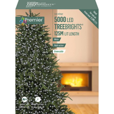 Premier 5000 White LED Treebrights String Lights