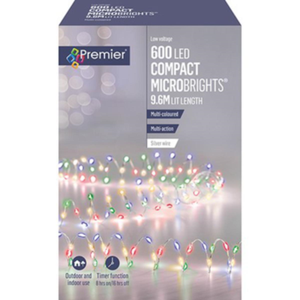 Premier 600 LED Compact Microbrights Multi Colour