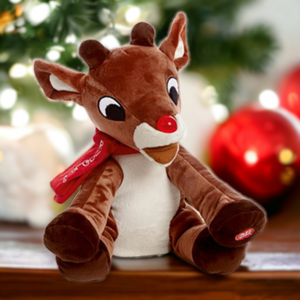 Lit Musical Plush Reindeer