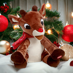 Lit Musical Plush Reindeer