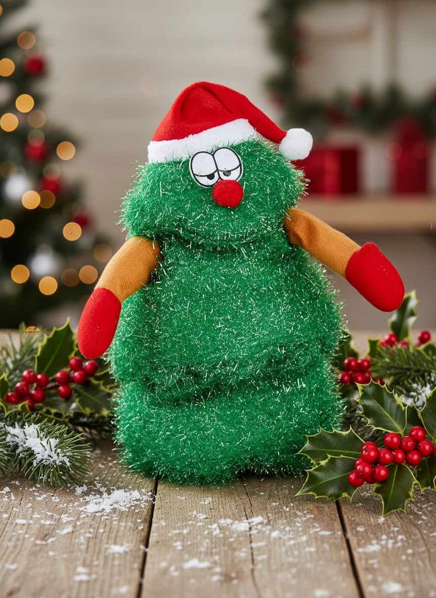 Norbert Singing Christmas Tree 28cm