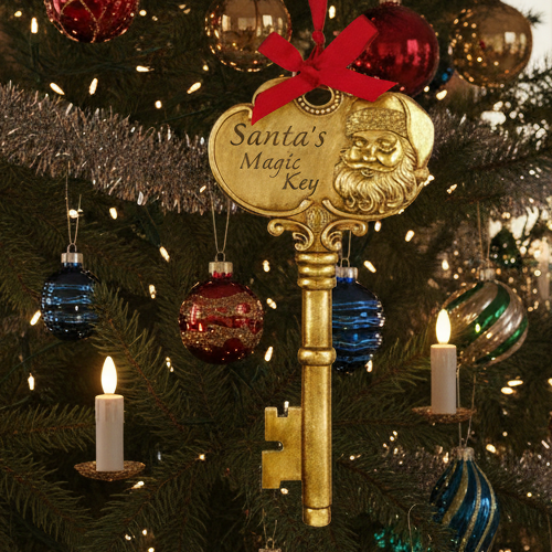 Santa's Magic Christmas Key 39cm