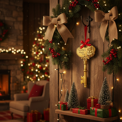 Santa's Magic Christmas Key 39cm