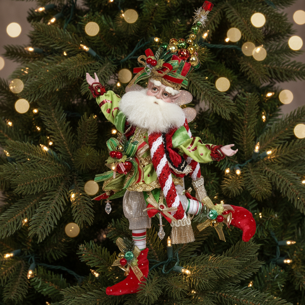 Mark Roberts Hoo-ville Santa Fairy Christmas Decoration