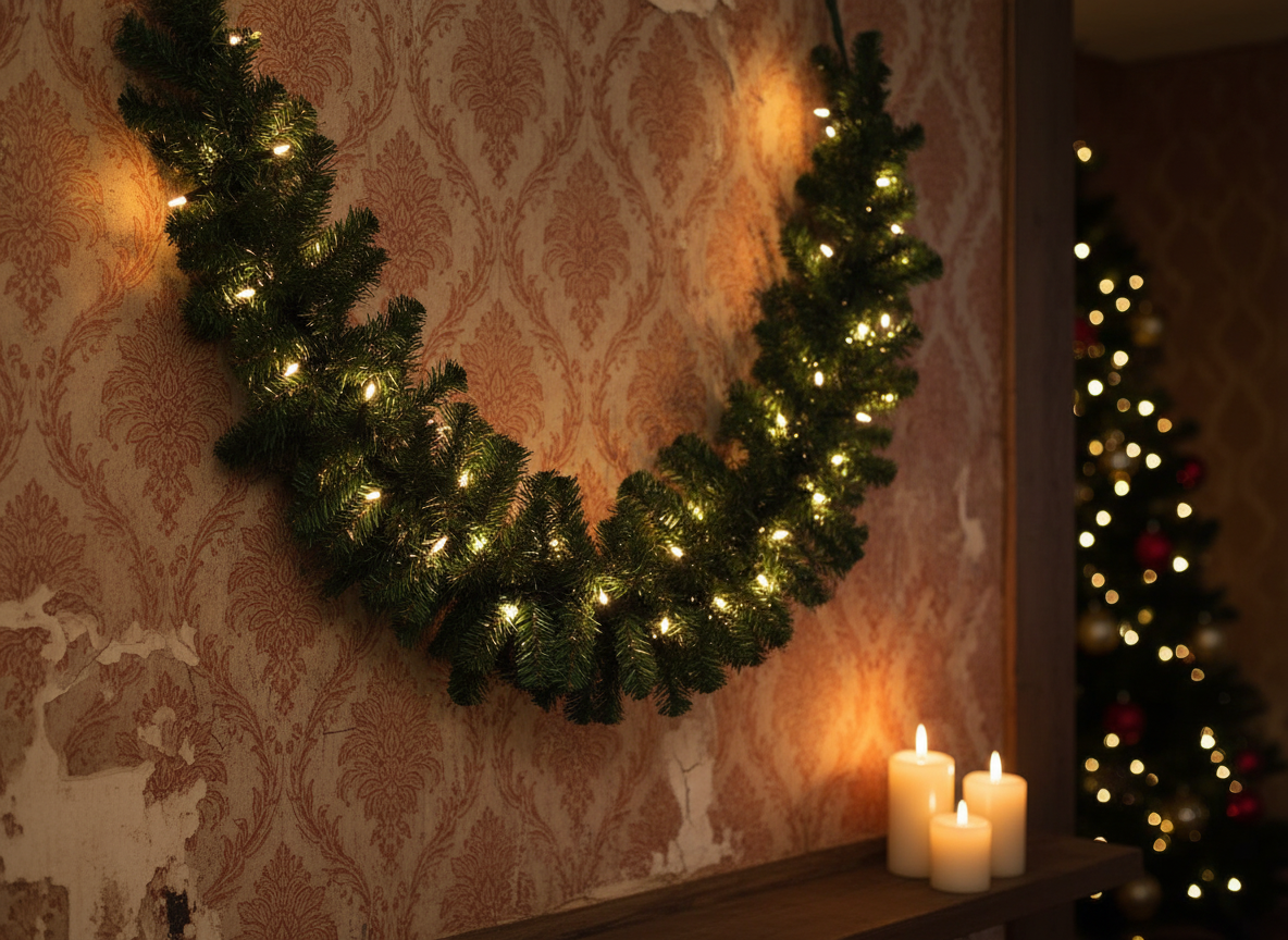 Luxury 180cm Green Christmas Swag