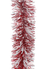 Load image into Gallery viewer, Chunky Red and White Tinsel
