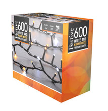 Load image into Gallery viewer, Festive 600 White and Warm White Firefly Lights
