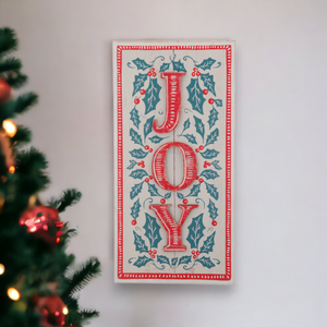 Joy Christmas Sign