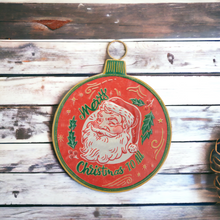 Load image into Gallery viewer, Santa Merry Christmas Sign 50cm
