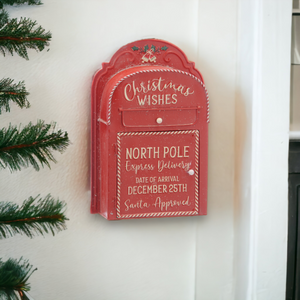 Christmas Wishes North Pole Post Box