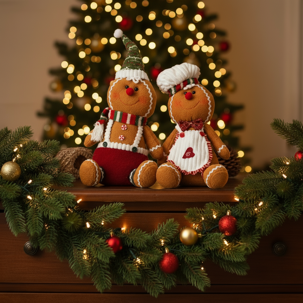 Gingerbread Doll Christmas Decoration