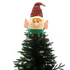 Elf Head Tree Topper