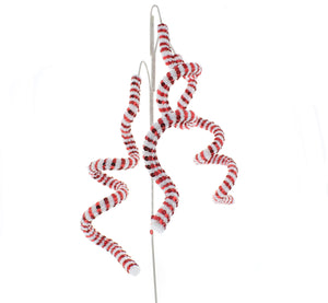 Candy Stripe Spiral Pick