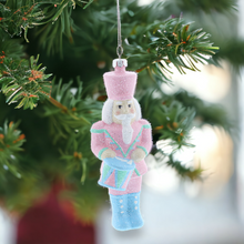 Load image into Gallery viewer, Pastel Nutcracker Hanging Decoration
