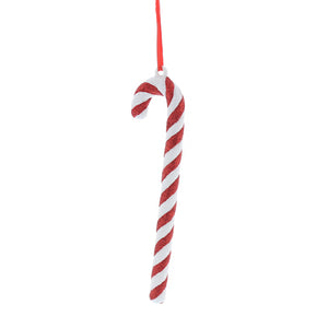 Glitter Candy Cane Hanging Decoration