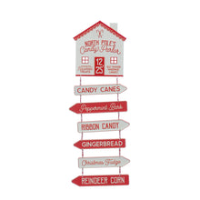 Load image into Gallery viewer, North Pole Candy Parlor Sign
