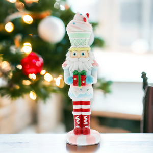 Pastel Cupcake Nutcracker 30cm