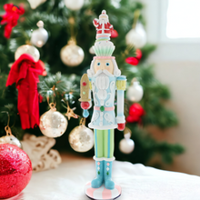 Load image into Gallery viewer, Pastel Candy Christmas Nutcracker 40cm
