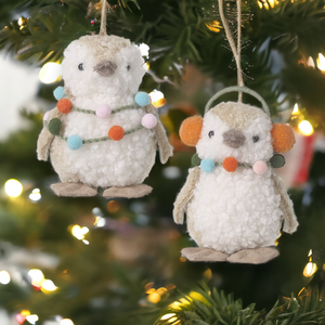 Christmas Penguin Tree Decorations