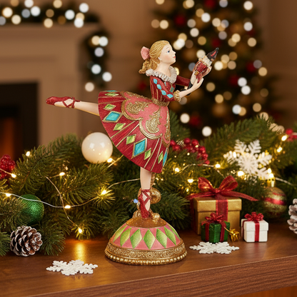 Dancing Clara Ballerina Christmas Ornament