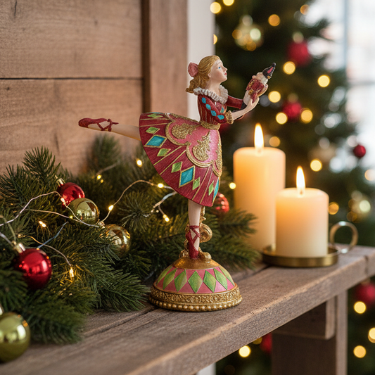 Dancing Clara Ballerina Christmas Ornament
