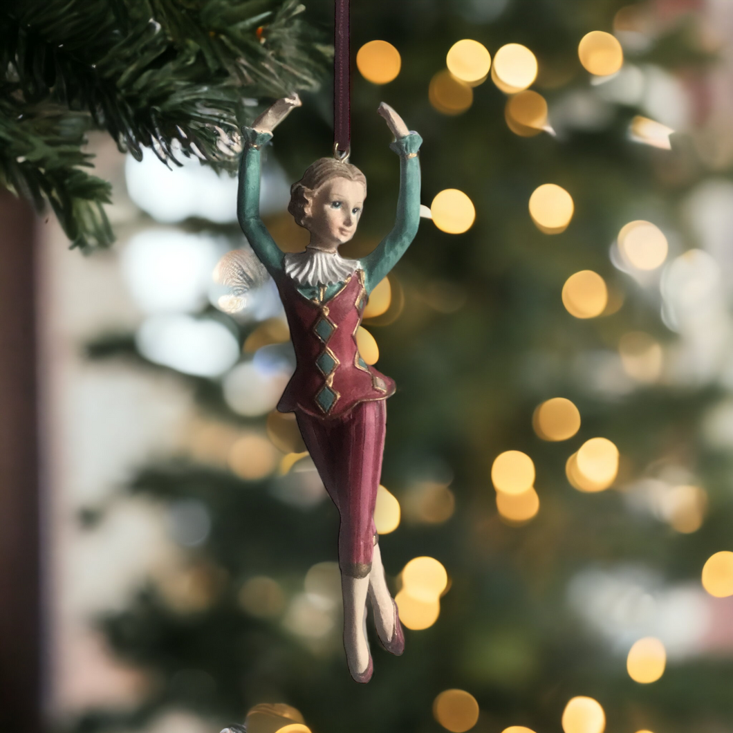 Ballet Girl Christmas Hanging Tree Ornament