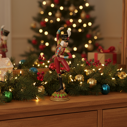 Dancing Christmas Nutcracker Ornament
