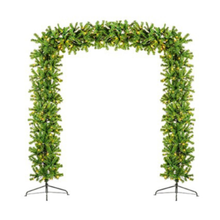 Load image into Gallery viewer, Pre Lit 2.4m Outdoor Christmas Tree Arch
