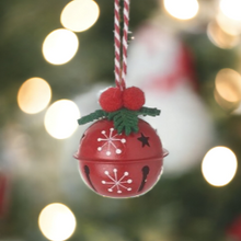 Load image into Gallery viewer, Christmas Red Bell Set
