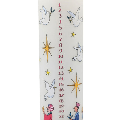 Coppenrath Wise Men Advent Pillar Candle