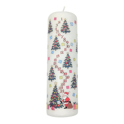 Coppenrath Christmas Trees Advent Pillar Candle