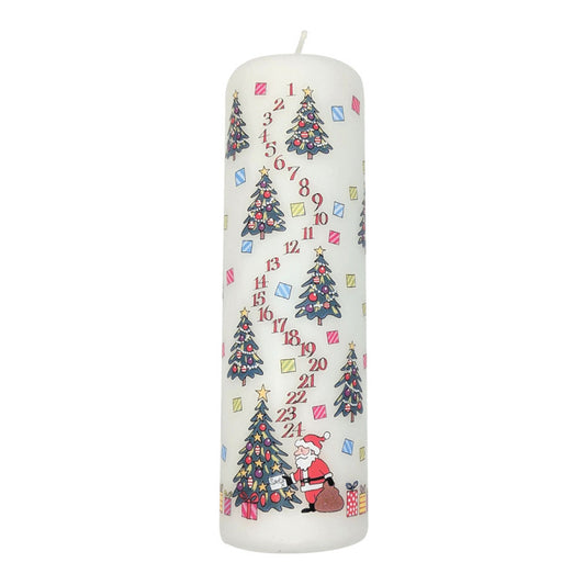 Coppenrath Christmas Trees Advent Pillar Candle
