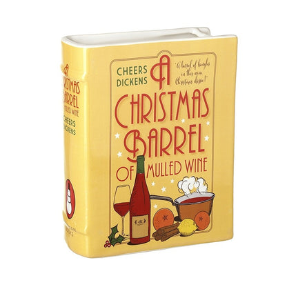 A Christmas Barrel Cookbook Christmas Vase