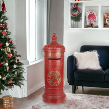 Load image into Gallery viewer, Christmas Post Box Large Decoration
