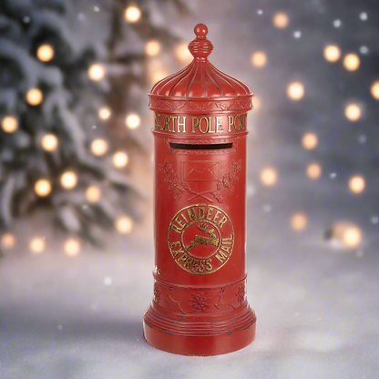 Christmas Post Box Large Decoration