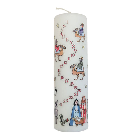 Coppenrath Nativity Advent Pillar Candle