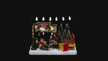 Load and play video in Gallery viewer, Christmas Tree Seller Lit Scene
