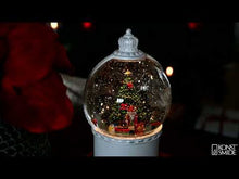 Load and play video in Gallery viewer, Konstsmide Nutcracker Train Scene Water Spinner Lantern
