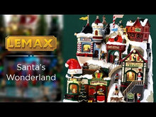 Load and play video in Gallery viewer, Lemax Santa&#39;s Village Decoration

